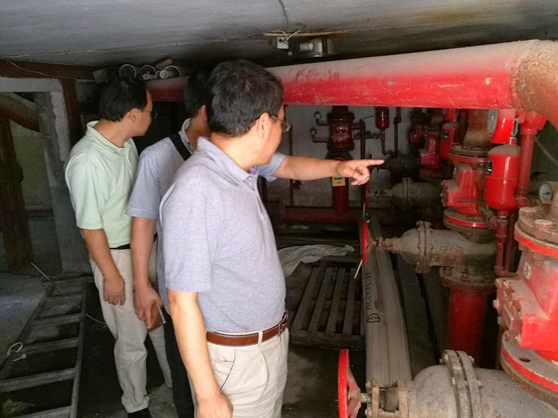 集團(tuán)公司開(kāi)展消防安全整改檢查