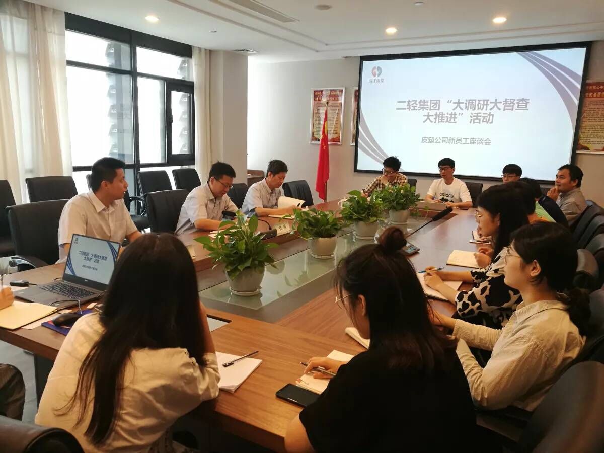 “大調(diào)研大督查大推進”工作進皮塑